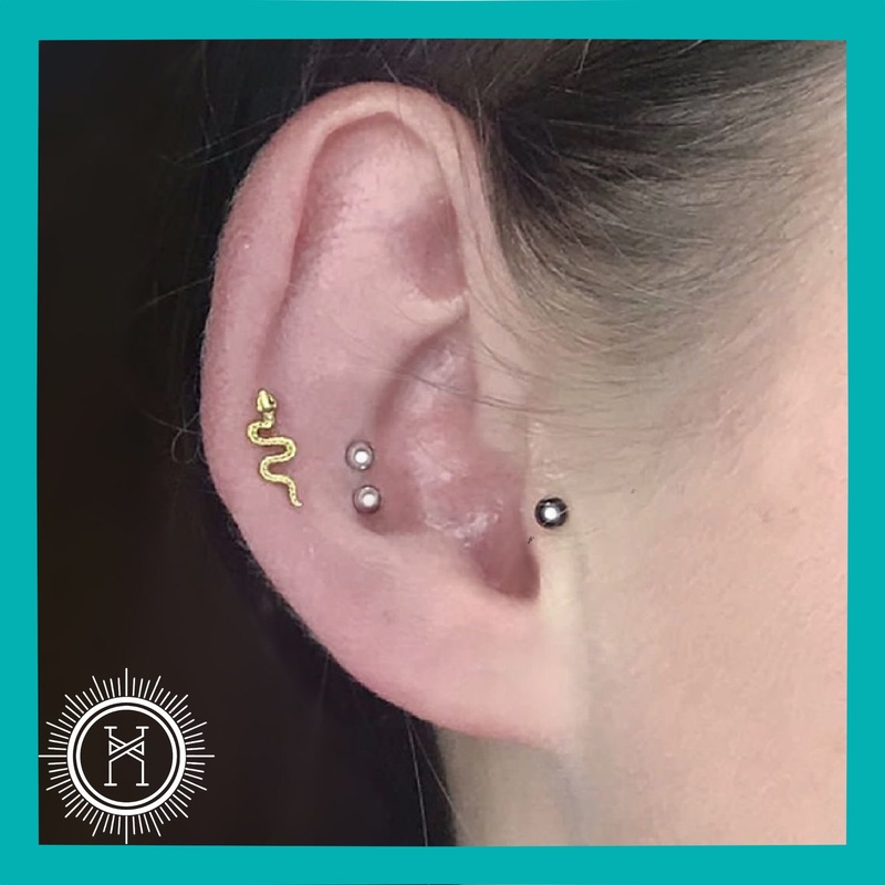 Piercing tragus Bruxelles
